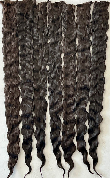 Deep Dark Brown Ultra Premium Mohair