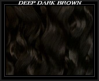 Deep Dark Brown Ultra Premium Mohair