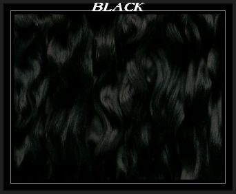 Black Ultra Premium Mohair